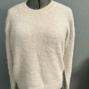 Soft white Angora style Sweater